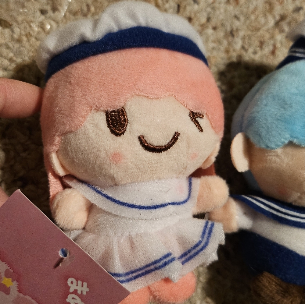 Sanrio Twinstars Plush Keychains - Picture 2 of 3